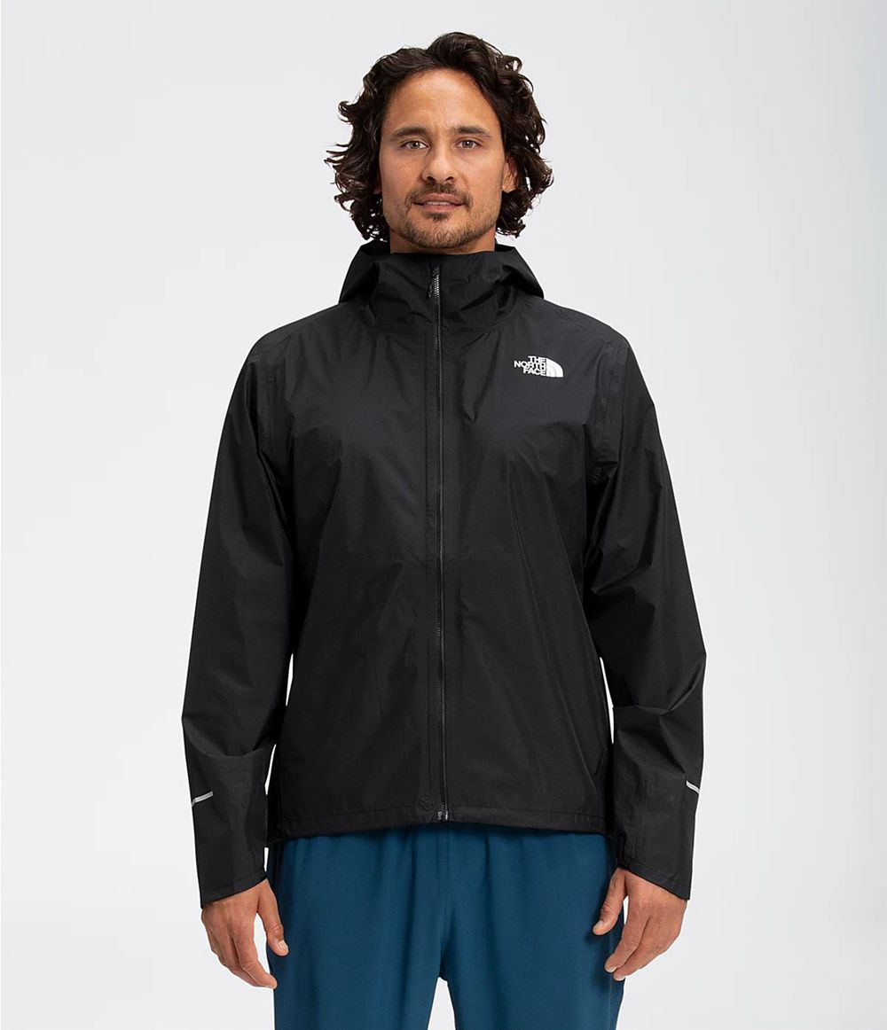 The North Face First Dawn Packable Wasserdichte Jacken Herren - Schwarz CH-774VSKF